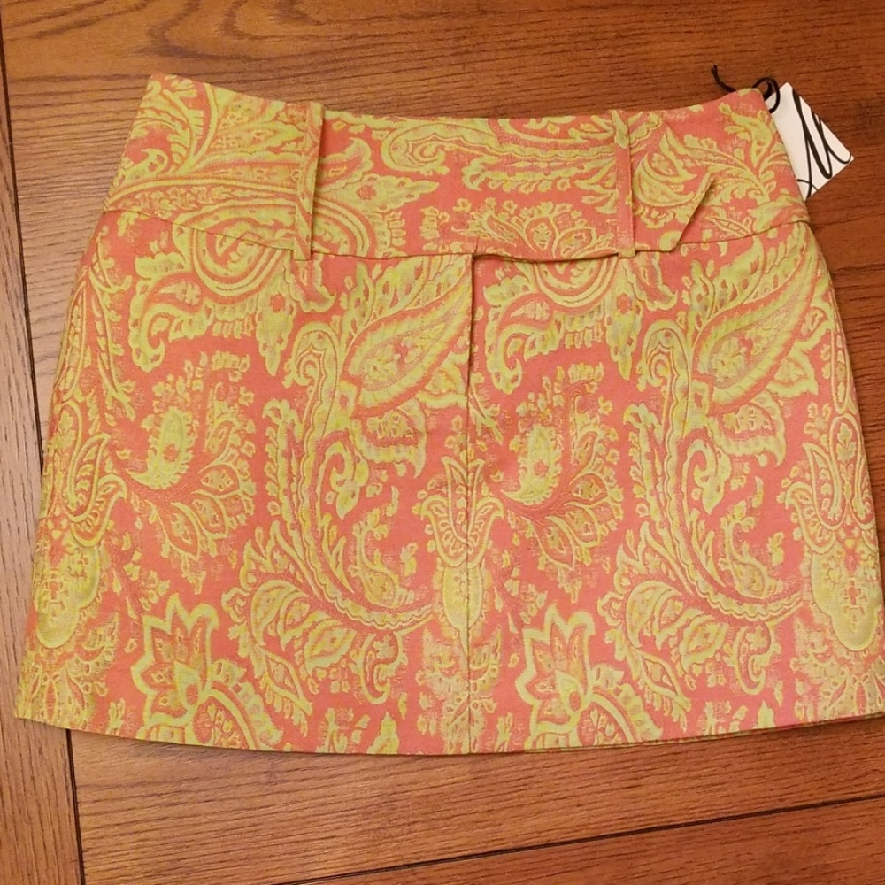 🆕️Milly mini skirt orange/lime